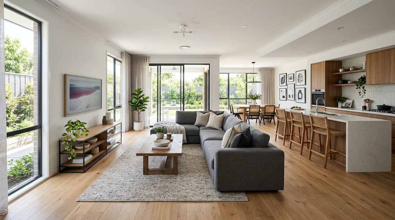 Finish with one bold focal piece